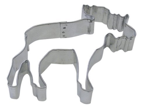 R&M Moose 4" Cookie Cutter in Durable, Economical, Tinplated Steel