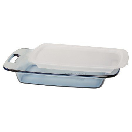 New Tinted Glass Bakeware 3 Quart Atlantic Lidded