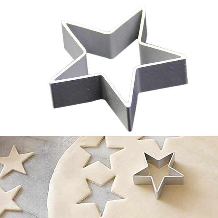 MuLuo Specialized Cake?Biscuit?Bakeware?Mould?Fondant?Cutters?Biscuit?Mold? Star N3