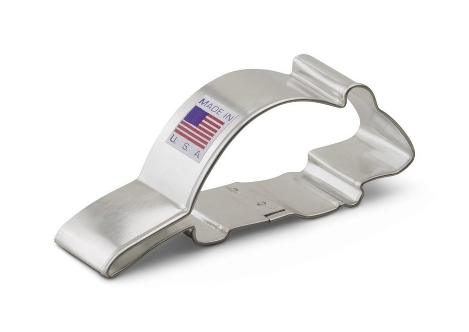 Ann Clark Mouse Cookie Cutter - 3.5 Inches - Tin Plated Steel