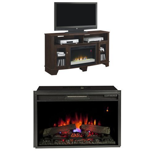Complete Set La Salle Media Mantel with 26" Spectrafire Plus with Safer Plug