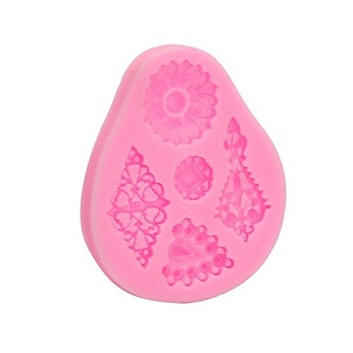 "dipshop 3D Silicone Lace Fondant Cake Chocolate Mold Mould DIY Decoration" shopping N8