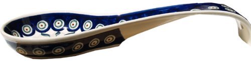 Polmedia Polish Pottery Spoon rest 12" #GU1178-56 Zaklady Ceramiczne H0796D N3