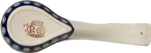 Polmedia Polish Pottery Spoon rest 12" #GU1178-56 Zaklady Ceramiczne H0796D N4