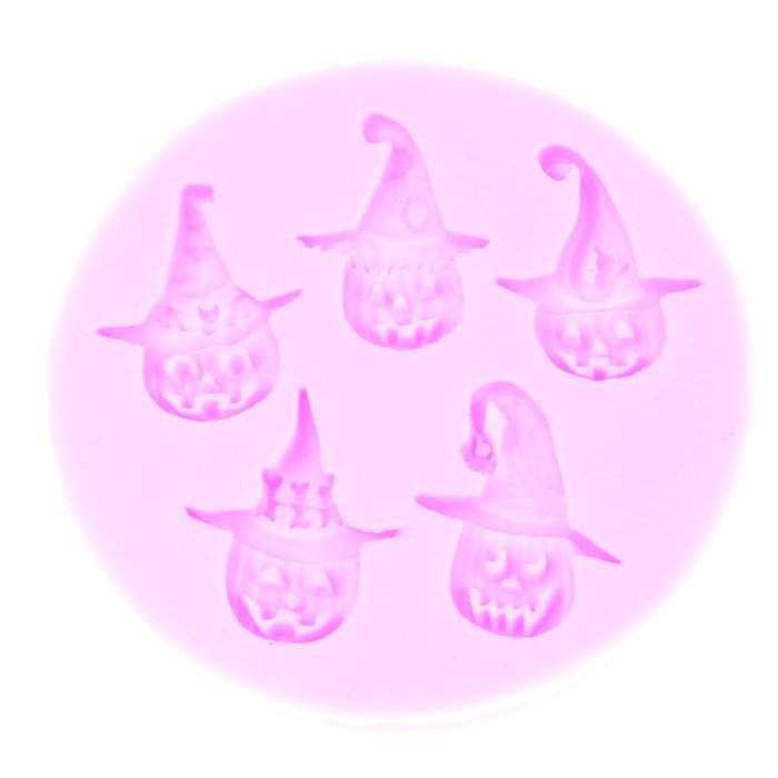 KANGLIDA Silicone Mold Christmas Tree Design Candle Cake Chocolate DIY Moulds Color Pink N7