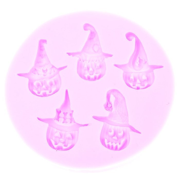 KANGLIDA Silicone Mold Christmas Tree Design Candle Cake Chocolate DIY Moulds Color Pink N8