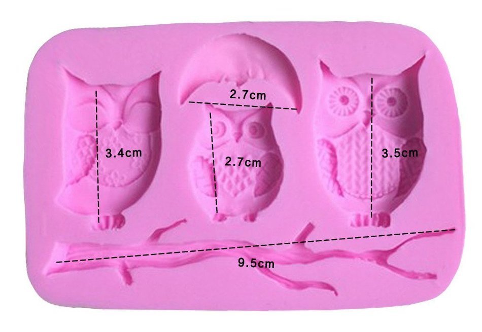 MATE Fondant and Gum Paste Silicone Mold for Cake Decorating or Arts, Crafts Baby Shower Theme N12