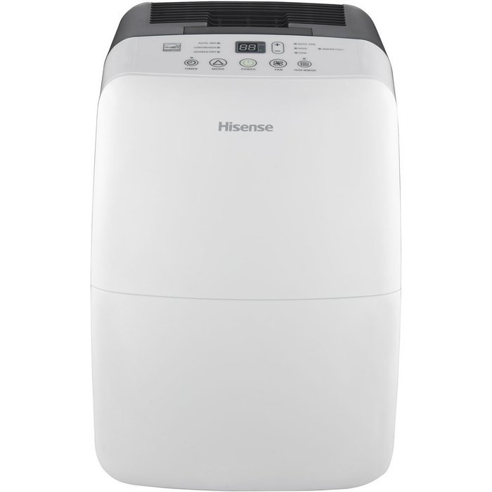 Hisense DH-35K1SCLE Energy Star 2-Speed Dehumidifier, 35-Pint
