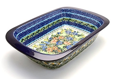 Polish Pottery Baker - Deep Dish with Grip Lip - Unikat Signature U4400