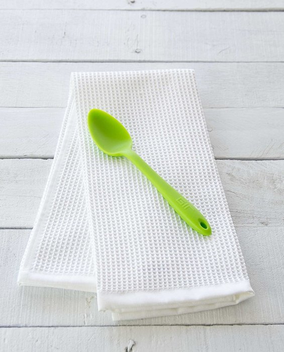 GIR: Get It Right Premium Silicone Mini Spoon, 8 Inches, Teal N46