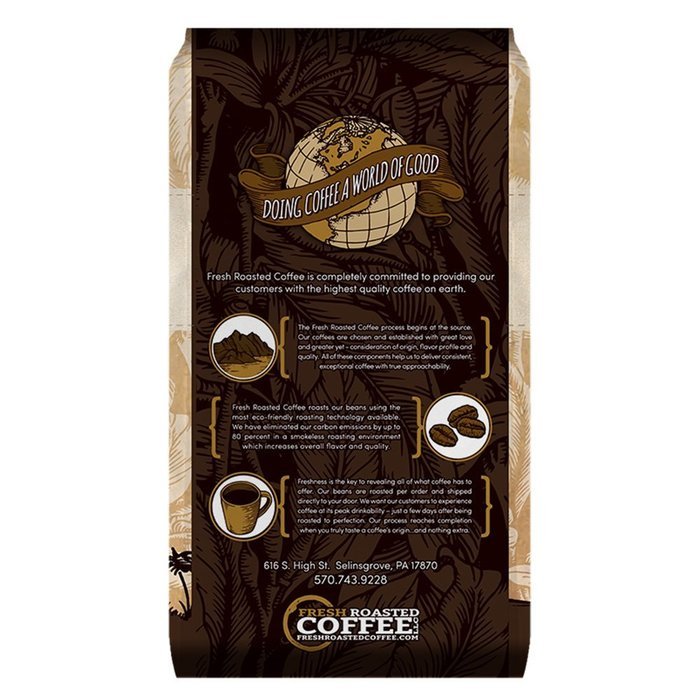 Mexican SWP Decaf Organic Coffee, Whole Bean, Swiss Water Processed Decaf Coffee, Fresh Roasted Coffee LLC. (2... N6