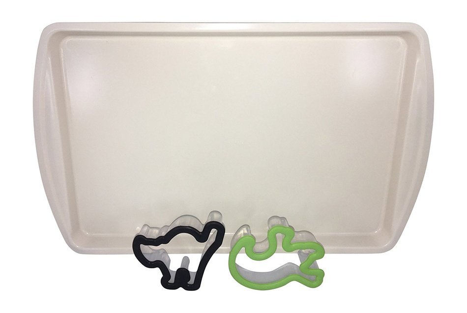 15" x 11" Cookie Sheet + Bat and Cat Cookie Cutters - Bundle