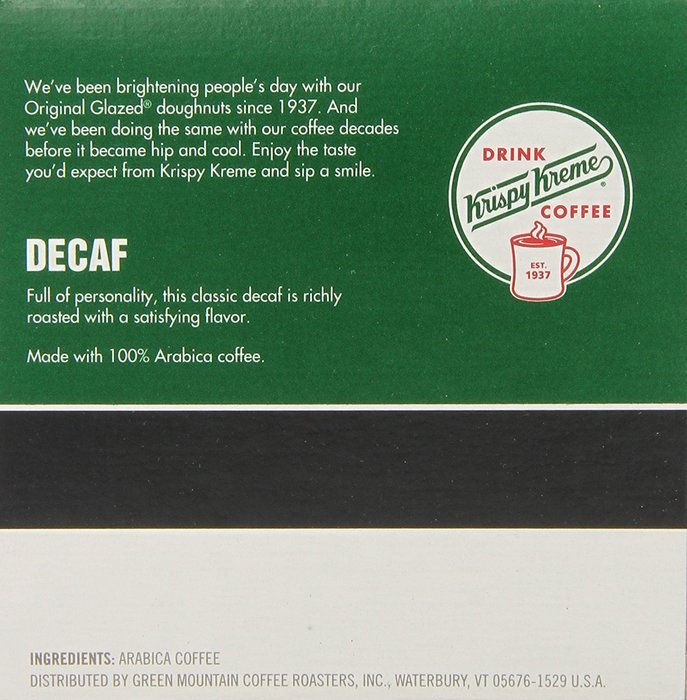 Krispy Kreme House Decaf, Keurig K-Cups, 72 Count N6