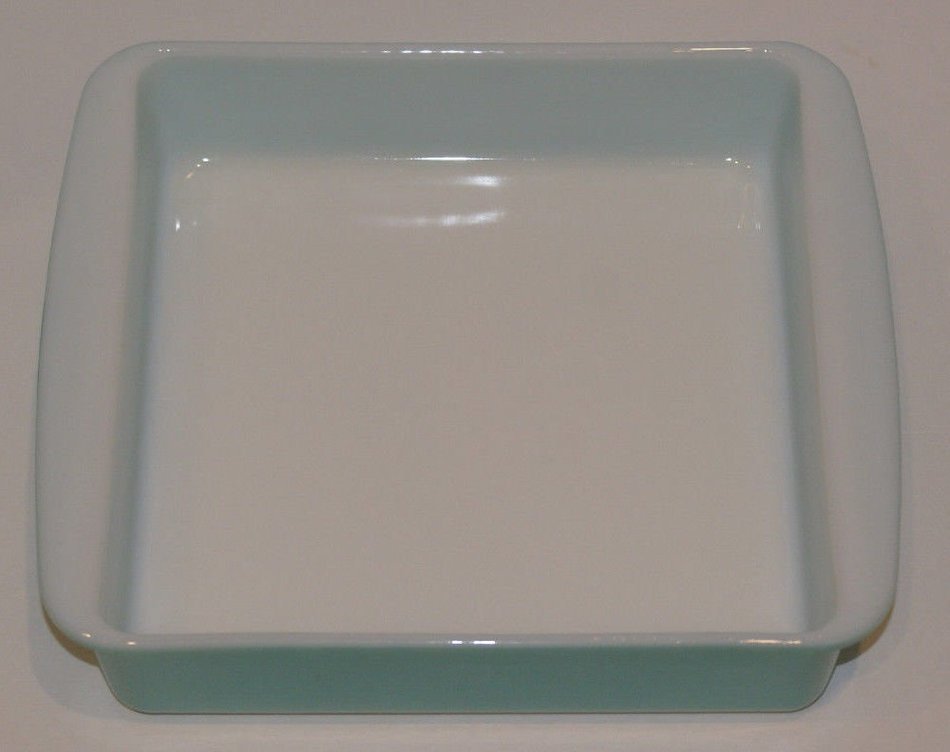Pyrex Turquoise Teal Blue 8" Square Casserole Baking Dish - 222 N6