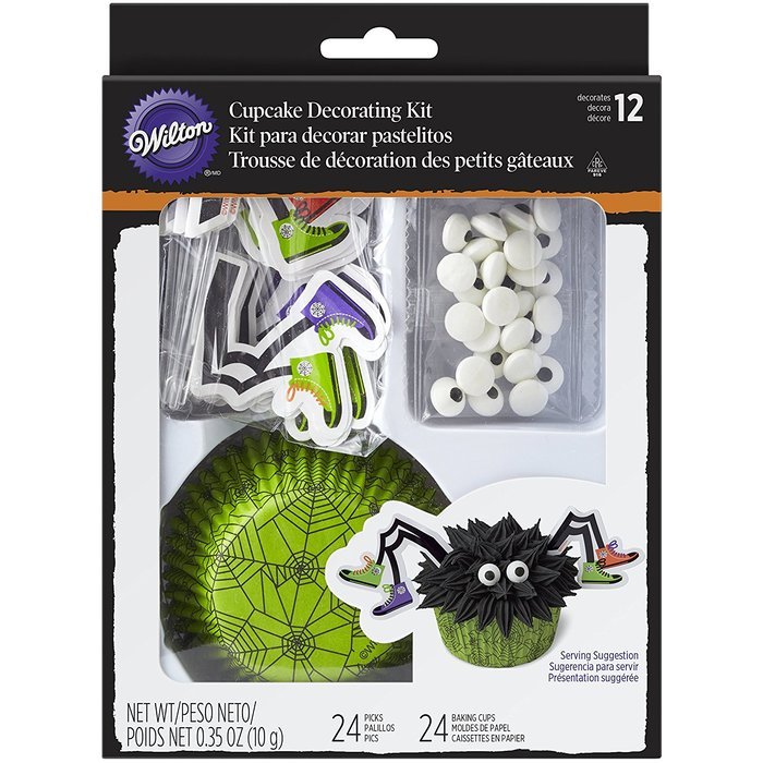 Wilton Spider Halloween Cupcake Decorating Kit