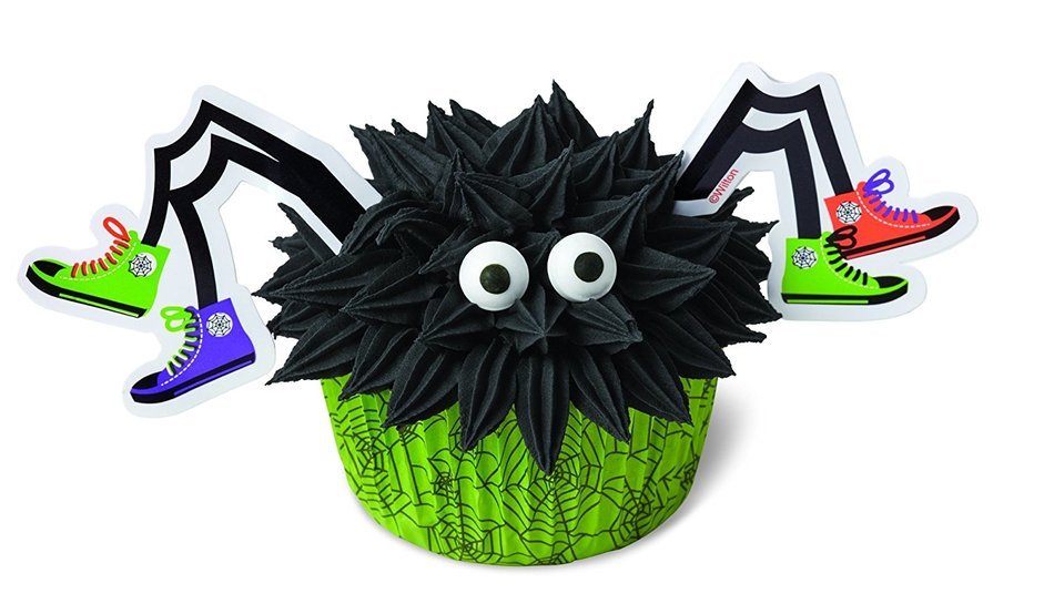 Wilton Spider Halloween Cupcake Decorating Kit N7