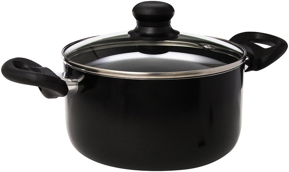 Magefesa Vitalia Aluminum7-Quarts Casserole with Lid grey