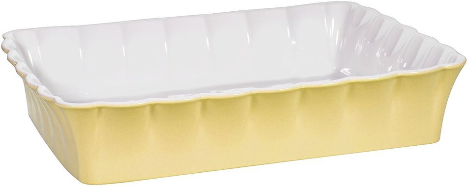 4.5 Qt Betty Yellow 14"L Rectangle Baker