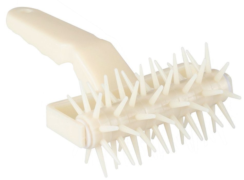 Dirza Pizza Dough Docker Roller Dough Pitter Prevents Dough From Blistering Large Size
