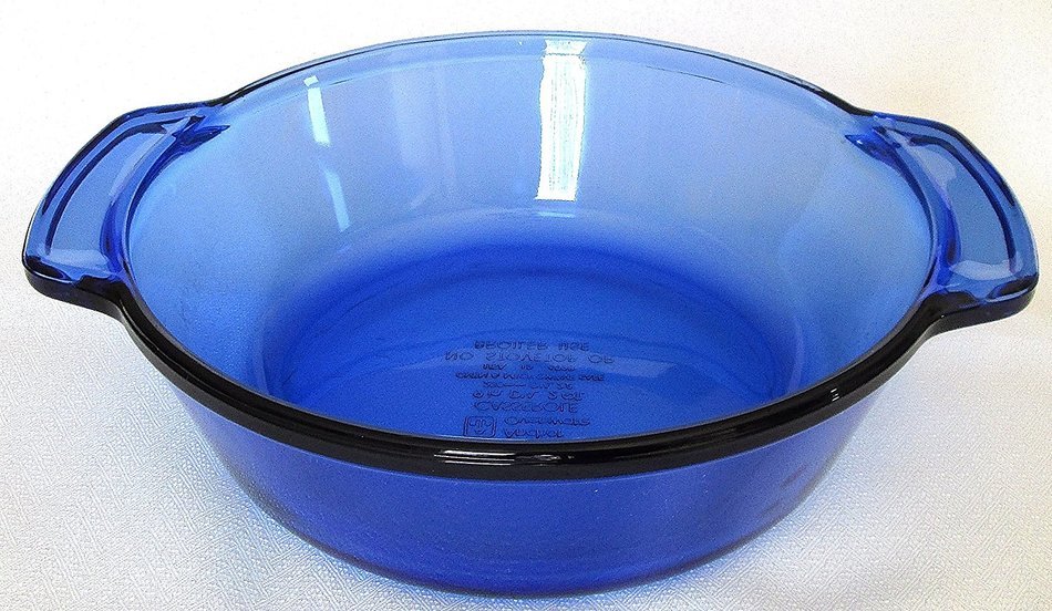 Anchor Hocking Cobalt Blue 2 Qt Casserole - NO LID