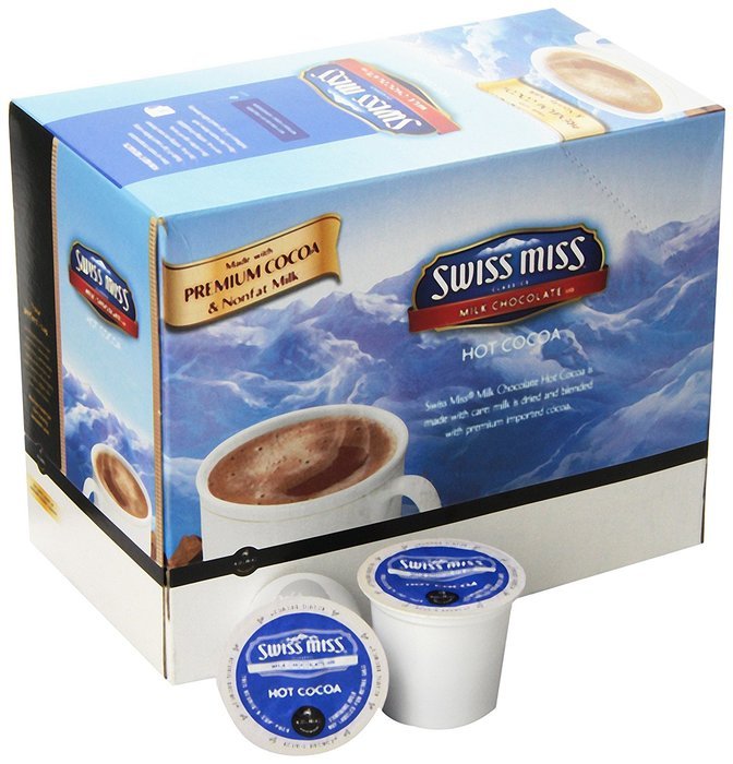 Swiss Miss Milk Chocolate K-Cups for Keurig Brewers (48 Count) N4