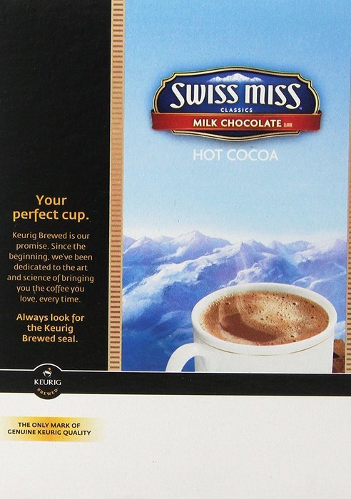 Swiss Miss Milk Chocolate K-Cups for Keurig Brewers (48 Count) N6