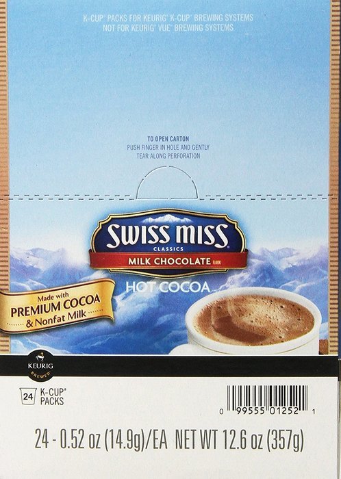 Swiss Miss Milk Chocolate K-Cups for Keurig Brewers (48 Count) N8