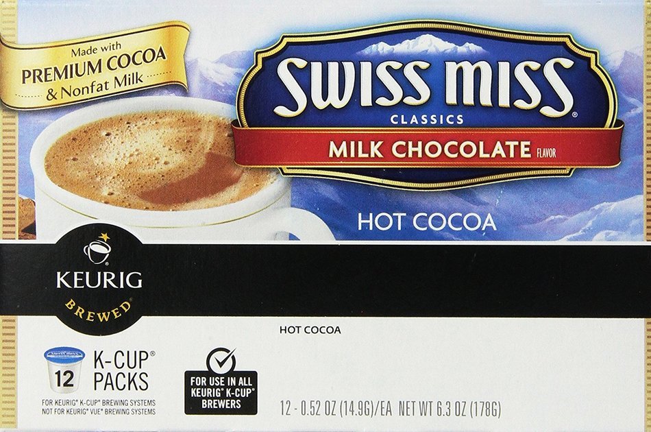 Swiss Miss Milk Chocolate K-Cups for Keurig Brewers (48 Count) N12