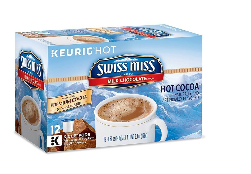 Swiss Miss Milk Chocolate K-Cups for Keurig Brewers (48 Count) N18