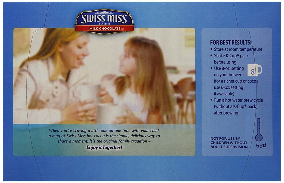 Swiss Miss Milk Chocolate K-Cups for Keurig Brewers (48 Count) N23