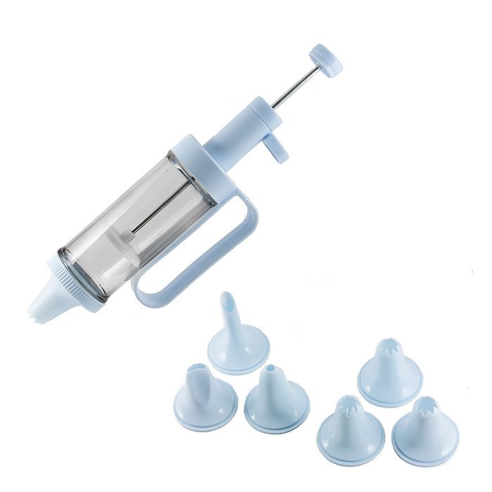 Cookie and Cake Decorating Kit 31-piece - 6 Tips 24 Nozzles 1 Cylinder. Perfect Tool for Cake and Cookie Decoration N2