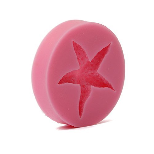 "Cute Silicone Starfish Fondant Mold Mould 3D Cake Mold" shopping N3