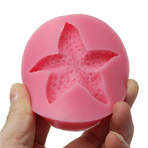 "Cute Silicone Starfish Fondant Mold Mould 3D Cake Mold" shopping N4