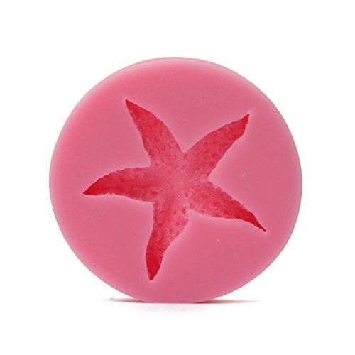 "Cute Silicone Starfish Fondant Mold Mould 3D Cake Mold" shopping N5