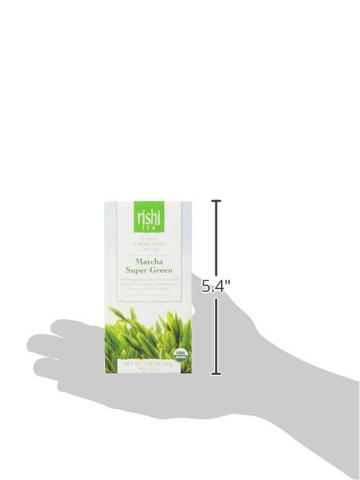 Rishi Tea Organic Matcha Super Green Loose Leaf Tea, 1.76 Ounces Tin N3