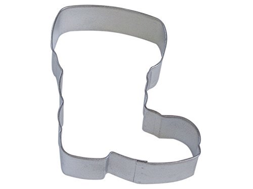 R&M Santa Boot 4" Cookie Cutter in Durable, Economical, Tinplated Steel