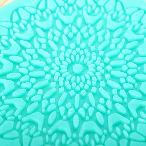 7cm Fondant Cake Round Lace Silicone Mold Sugar Art Tools N4