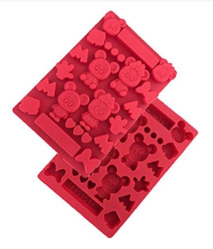Baby Mickey & Minnie Mouse Silicone Mold for Fondant Gum Paste Chocolate Crafts