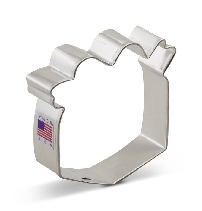 Ann Clark Gift Present Cookie Cutter - 3 Inches - Tin Plated Steel