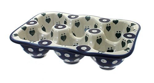 Polish Pottery Alyce Egg Tray (6-Count)