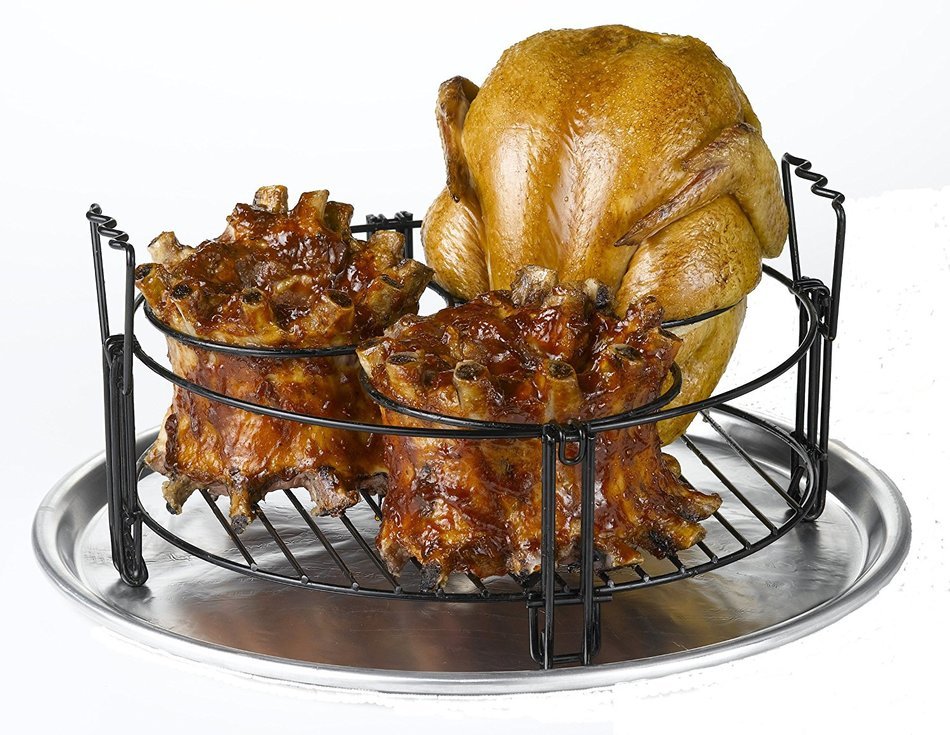 Nifty BBQ Rib and Chicken Rack