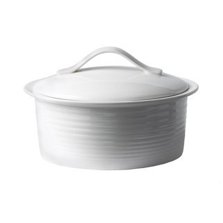 Gordon Ramsay Oven-to-Table Bakeware 2 Qt. Porcelain Round Casserole