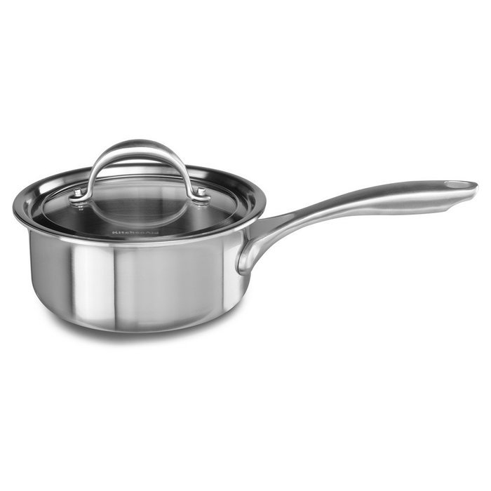 KitchenAid KCC60LCST Copper Core 6-Quart Low Casserole with Lid Cookware - Stainless Steel N7