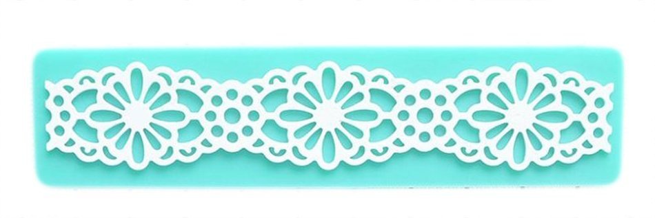AmaranTeen - Silicone mold lace cake molds fondant tools forma de bolo cake N2