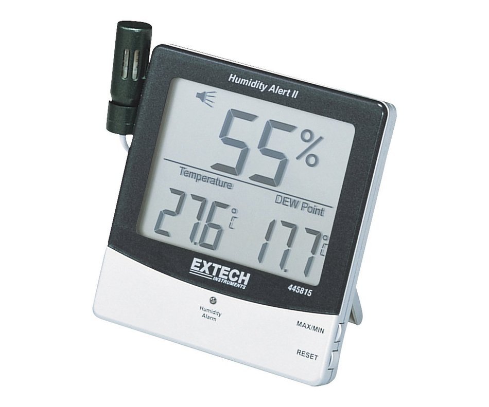 Extech 445815-NIST Big Digit Humidity Alert with Nist