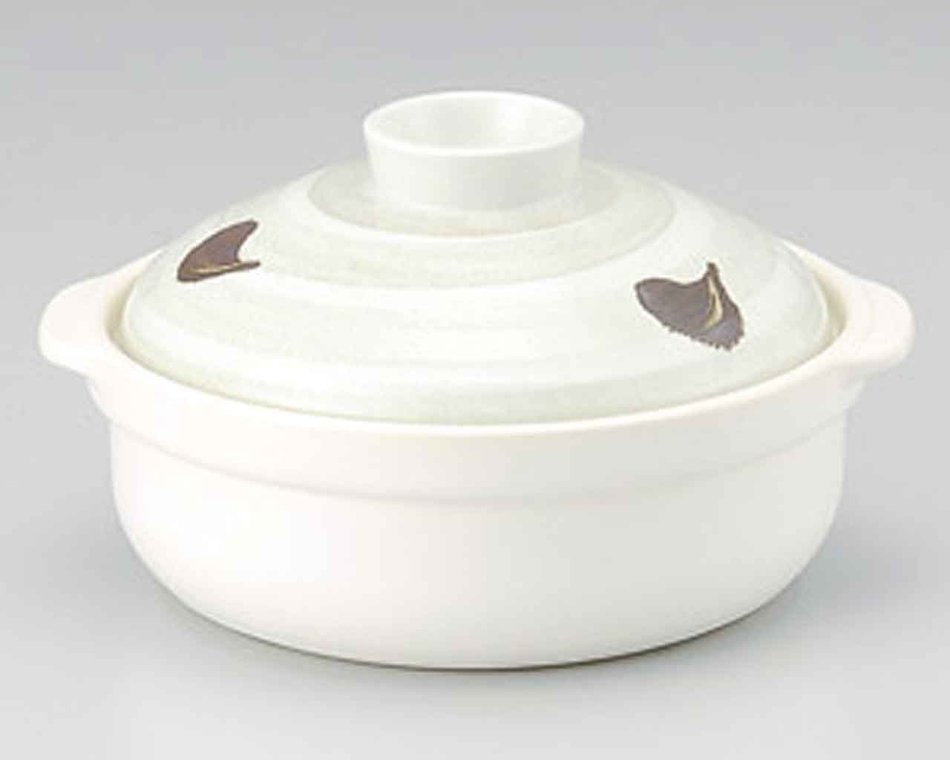 Kazedayori for 5-6 persons 13inch Donabe Japanese Hot pot White Ceramic Made in Japan