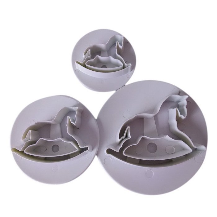 Click Down Bear Head Shape Fondant Cake Silicone Mold Pink Mini N15