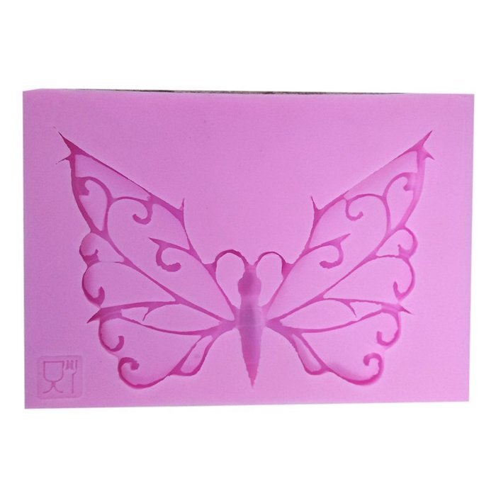 Click Down Bear Head Shape Fondant Cake Silicone Mold Pink Mini N29