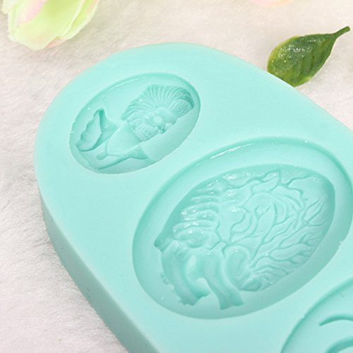 Spiders And Plants Sugar Silicone Cake Mold N4