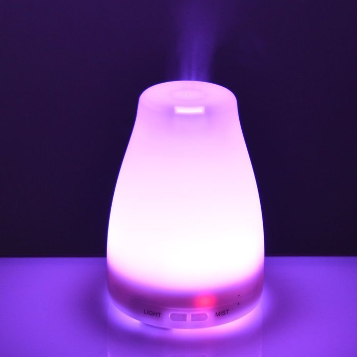 GenLed 100ML Essential Oil Diffuser Portable Ultrasonic Diffusers with Color LED Lights Changing and Waterless... N2